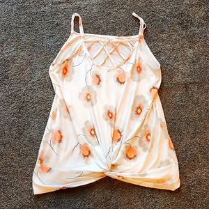 Maurices floral summer sleeveless top